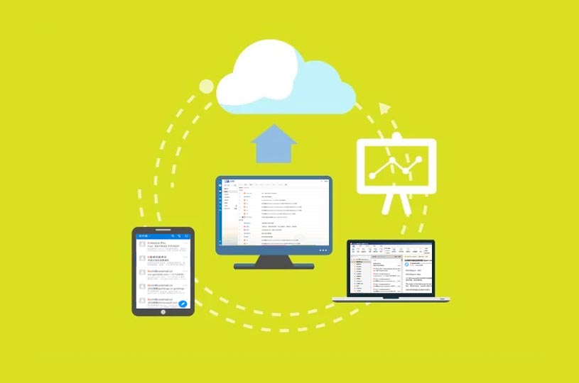 Hỗ trợ đăng nhập và sử dụng qua trình duyệt web, máy tính (như Foxmail, Outlook)
